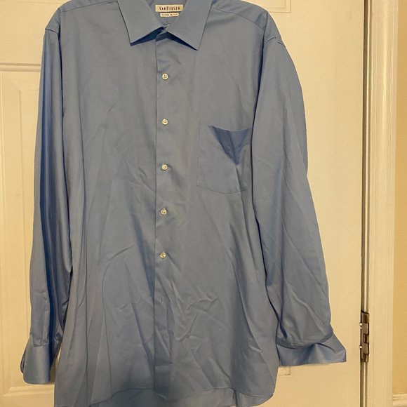 Men's Shirts Van Heusen Size 17 34 - Picture 1 of 4